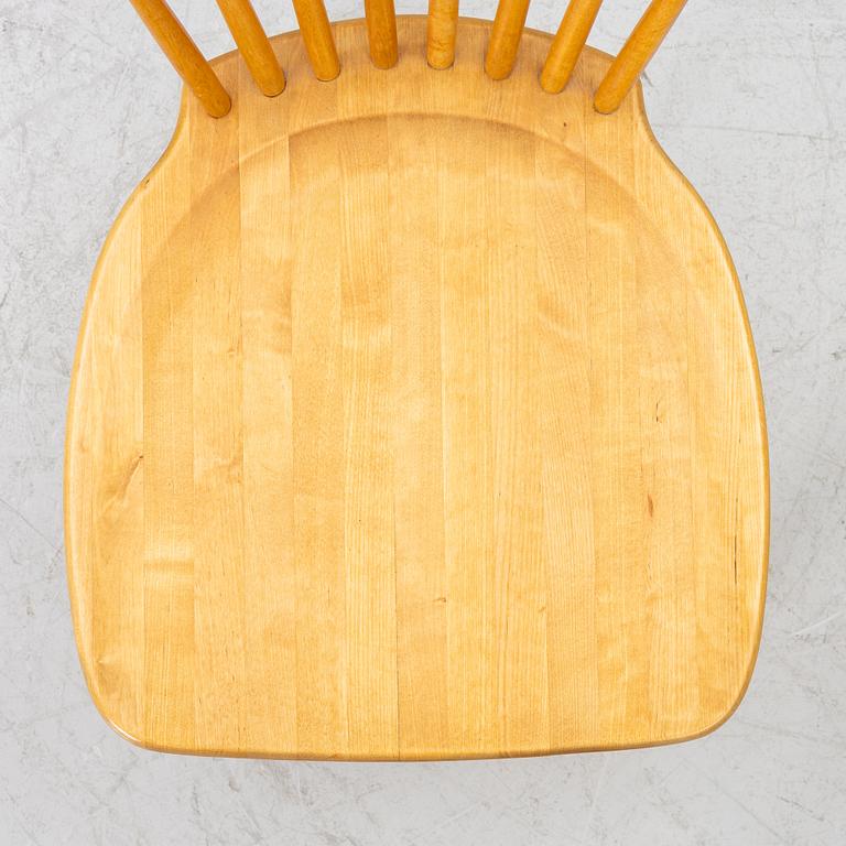 Carl Malmsten, Chairs, 4, “Lilla Åland”, Stolab, 1993.