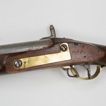 A 19th Century Swedish military percussion gun.