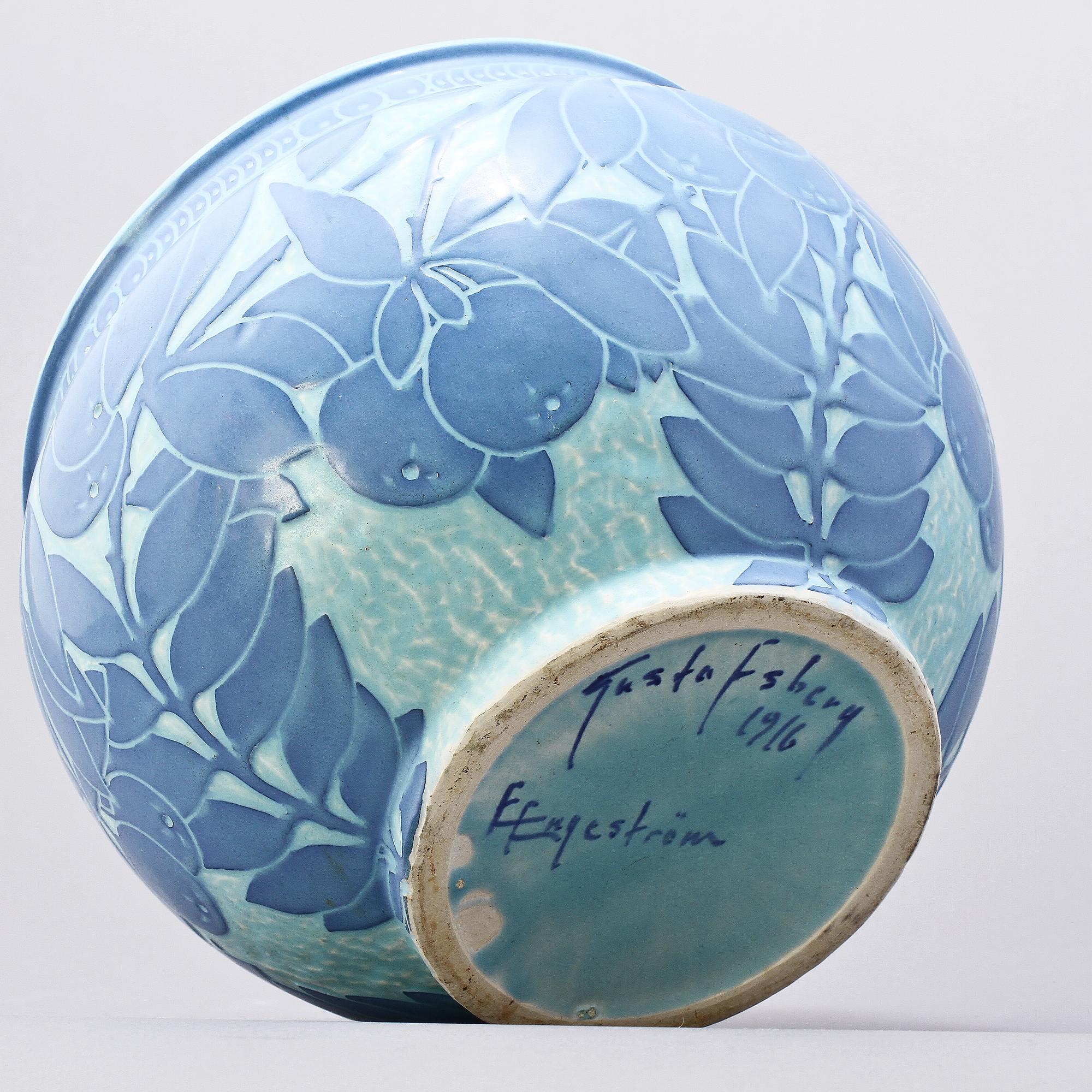 YTTERFODER, flintgods, Elsa Engeström, Gustafsbergs Porslinsfabrik, 1916.