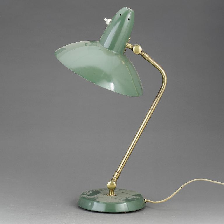 BORDSLAMPA, 1950-tal.