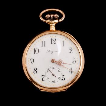 FICKUR, 14 k guld, Longines, 1900-talets första hälft.