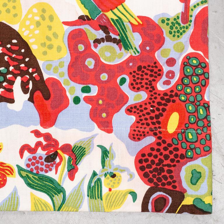 Josef Frank, gardiner, ett par, "Himalaya", Svenskt Tenn, tyg formgivet 1950.