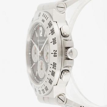 Bvlgari, Diagono, chronograph, ca 2004.