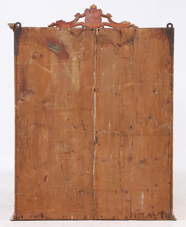 VÄGGSKÅP, 1800-tal.