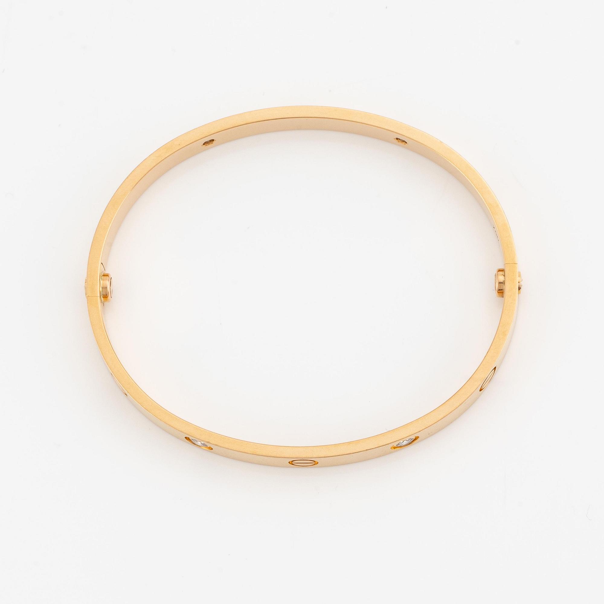 Armband Cartier "Love".