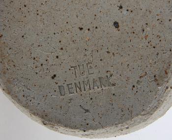 FLASKA, stengods, TUE, Danmark.