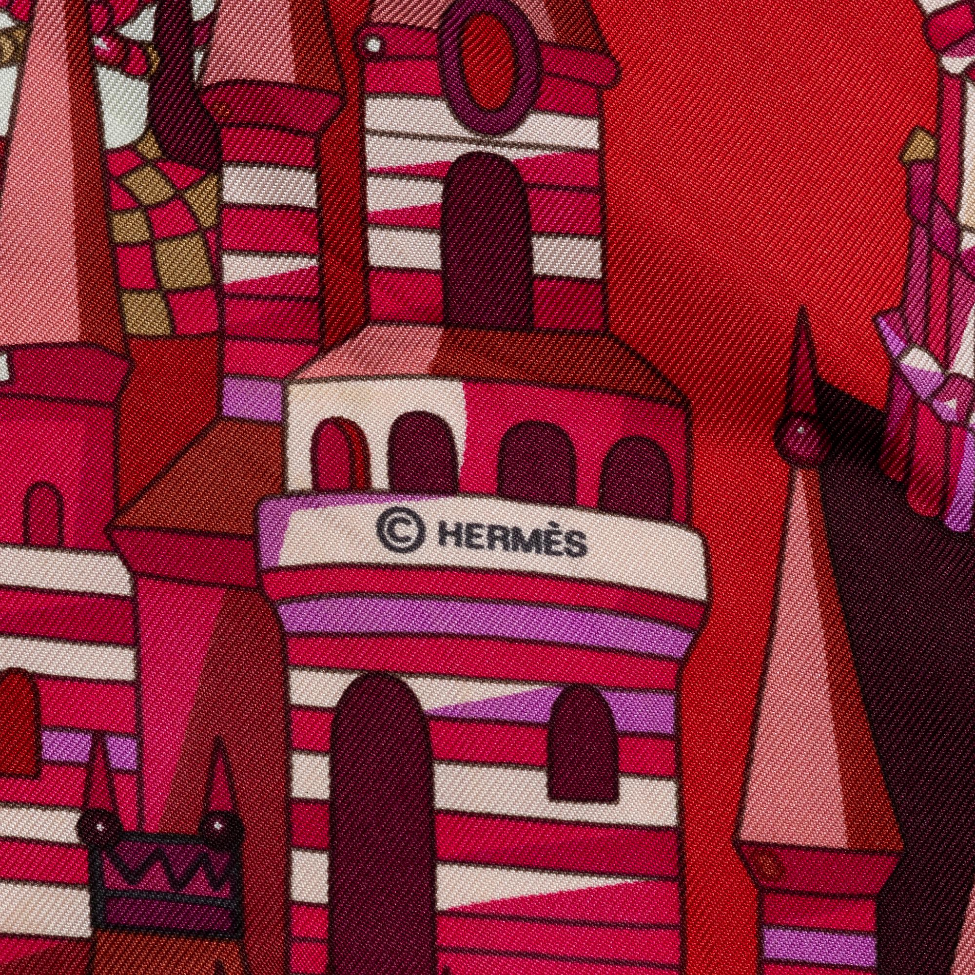 Hermès, scarf, "Zabavushka".