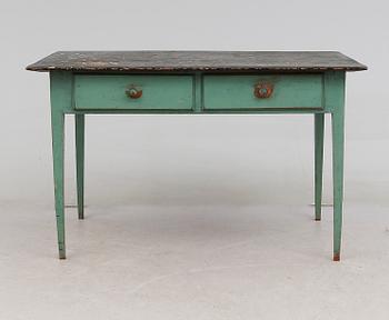 SKRIVBORD, allmoge, 1800-talets början.