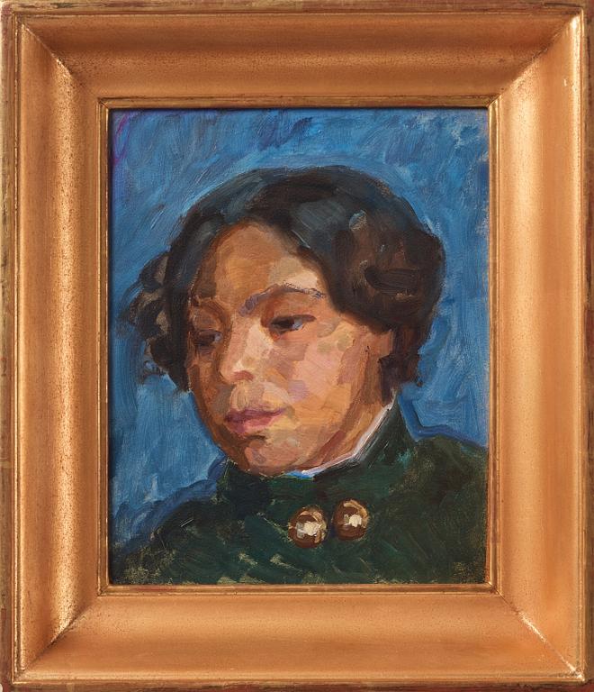 Ivan Aguéli, Portrait of a woman.