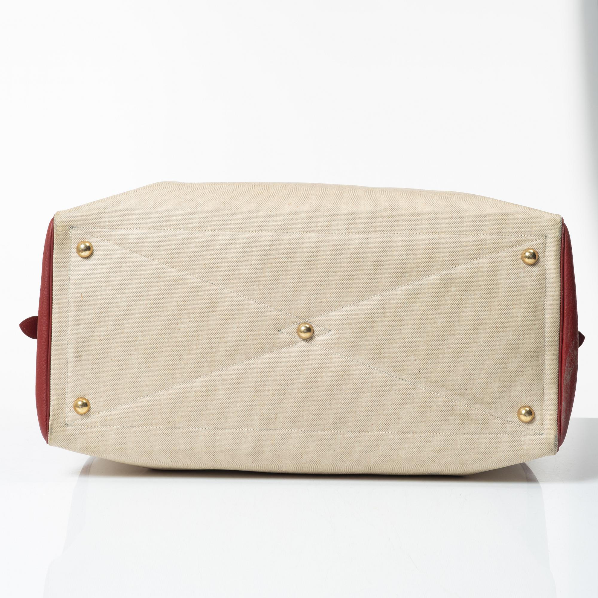 Hermès, weekend bag, "Boston bag Victoria 50".