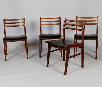 STOLAR, 4 st, Danmark, 1900-talets andra hälft.
