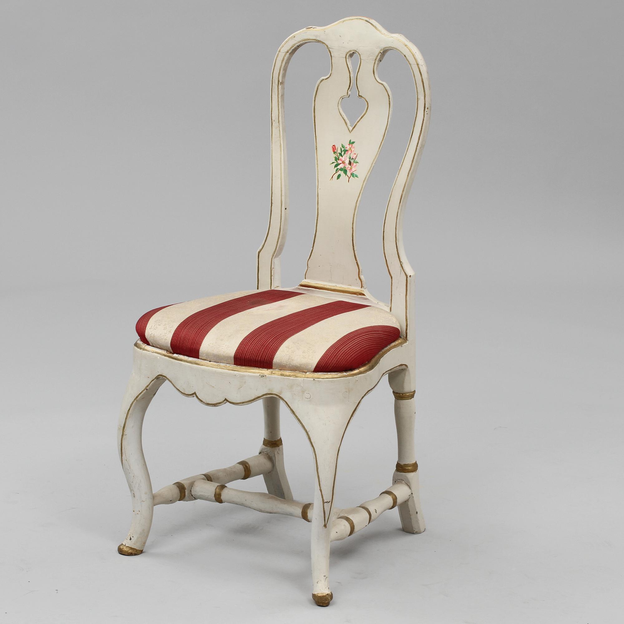 STOL, senbarock, omkring 1700-talets mitt.