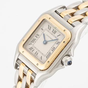 Cartier, Panthère, armbandsur, 21,5 x 21,5 (29,5) mm.