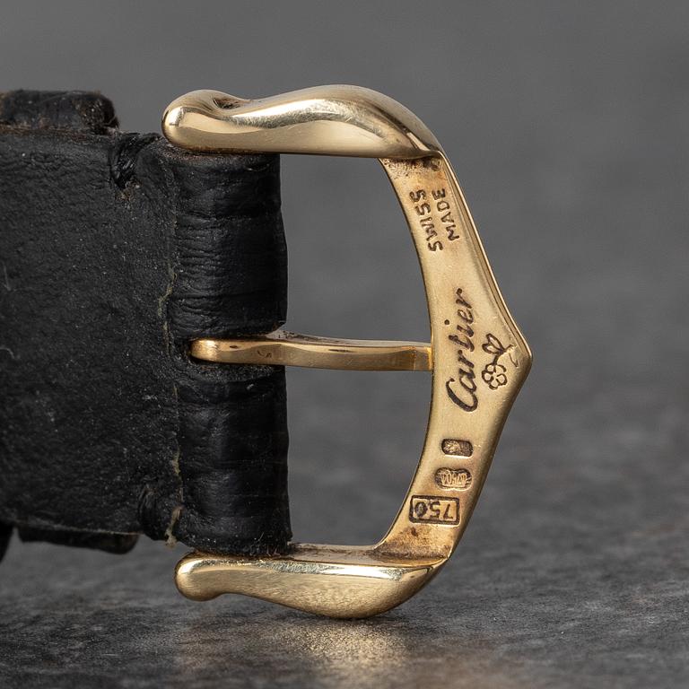 Cartier, Tank Louis, "Guilloché Dial", ca 2000.