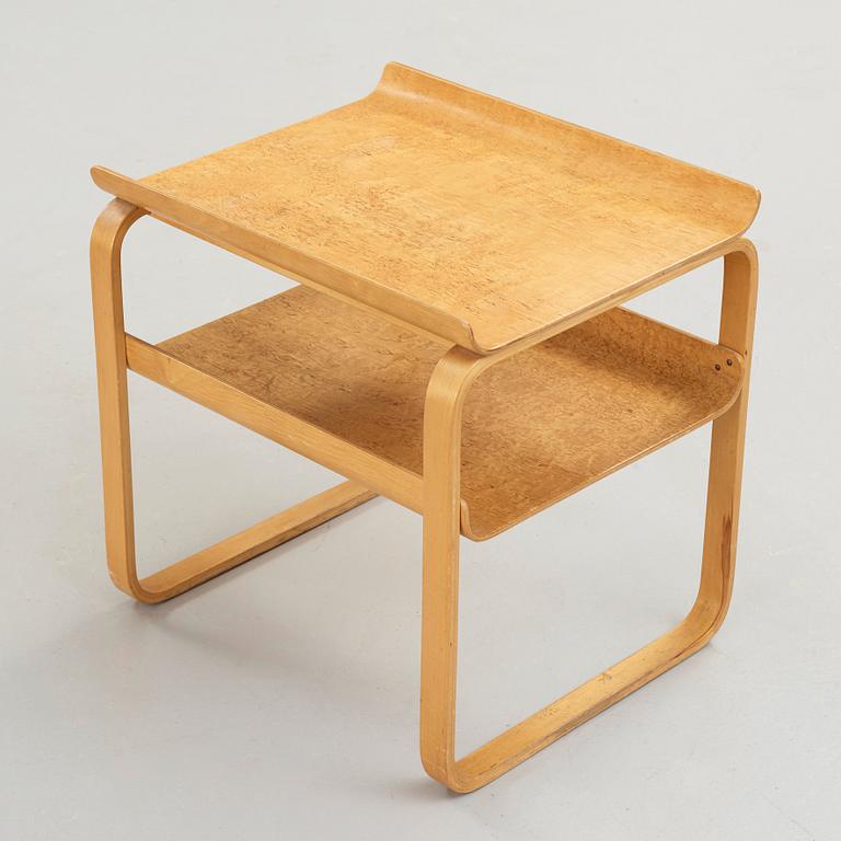 Alvar Aalto, a 'model 75' birch table, made on license by Aalto Design Hedemora for Artek, Sweden 1946-56.