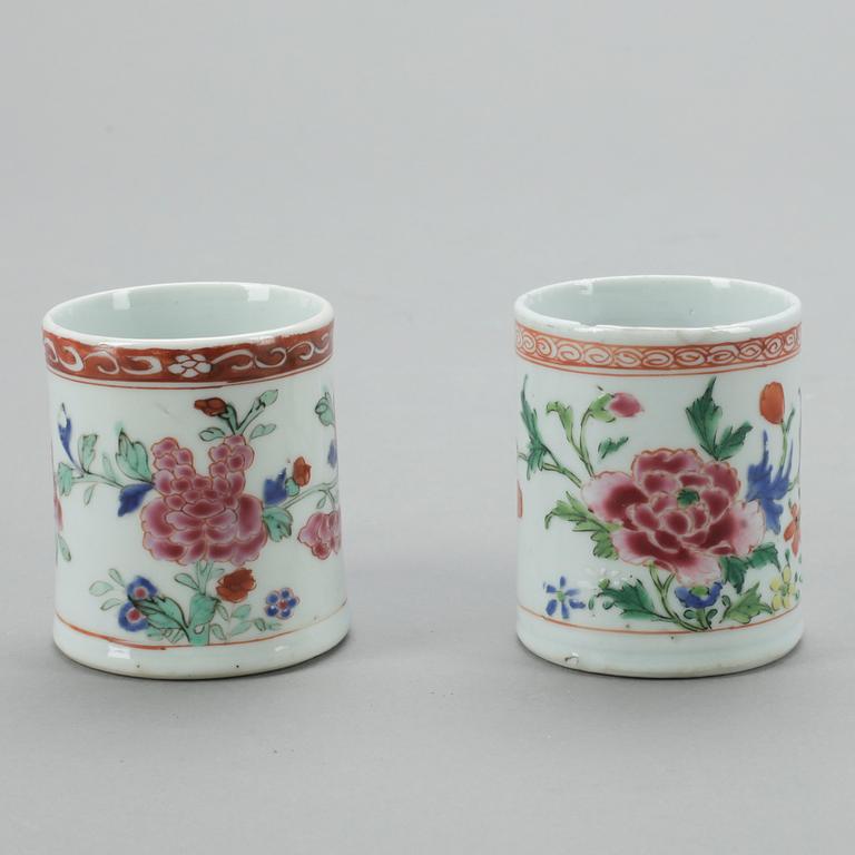 KOPPAR, 2 st, Kina, Qing dynastin, 1700-tal.