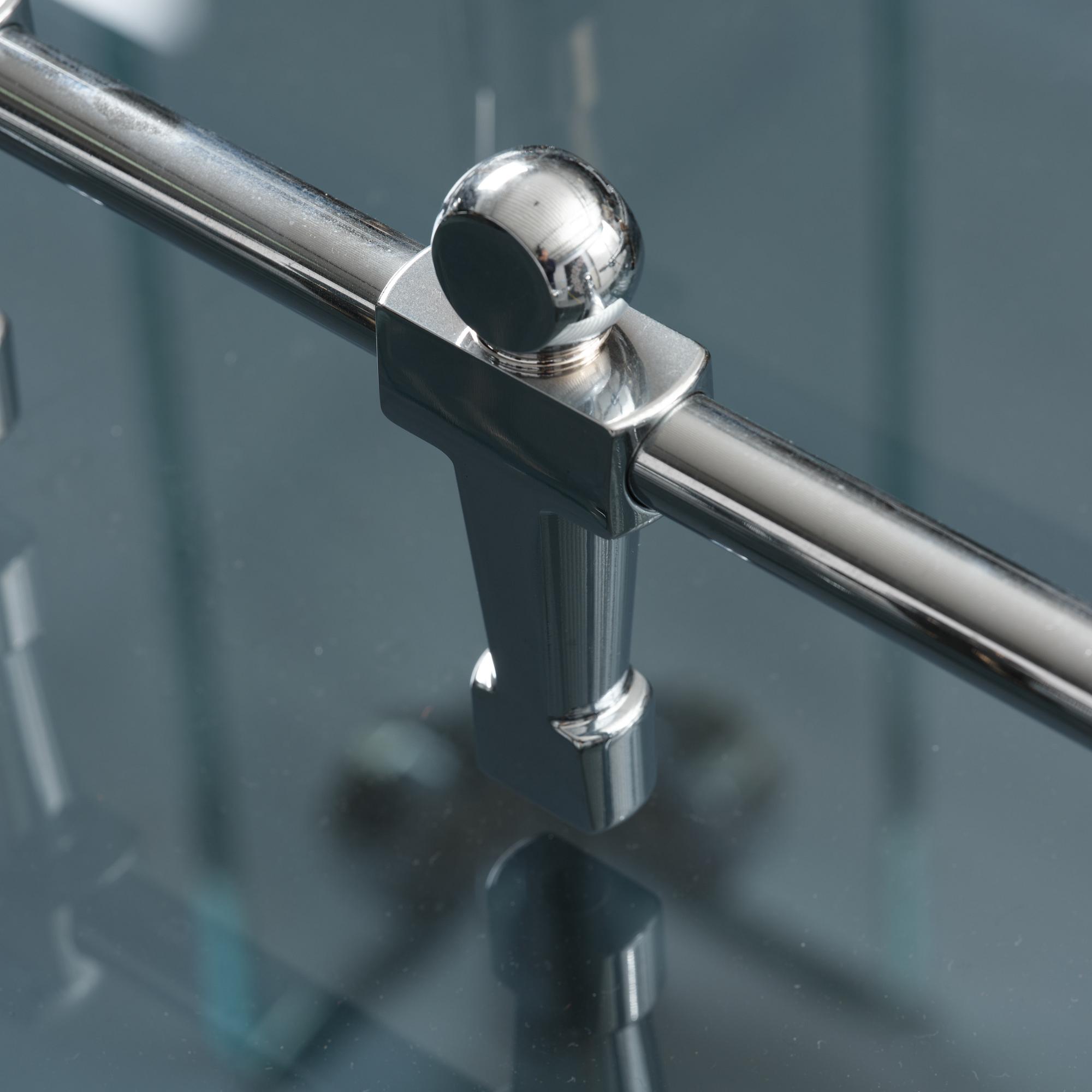 Adriano Design, foosball table, "Cristallino Classic", Teckell, Italy.