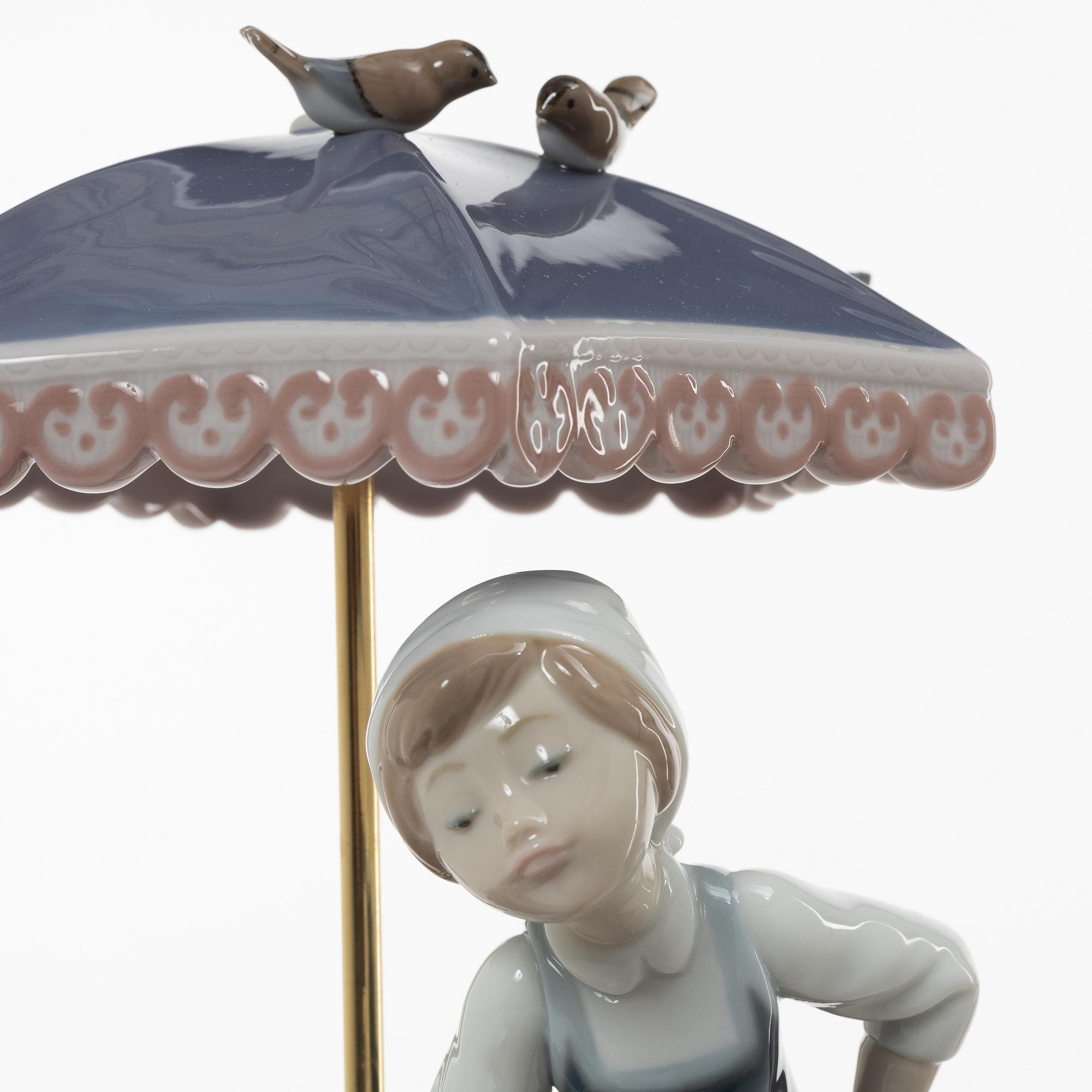 José Puche, figurine, "Flowers of the season", Lladró, Spain.