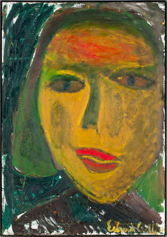 ERLAND CULLBERG, olja på duk. Sign.