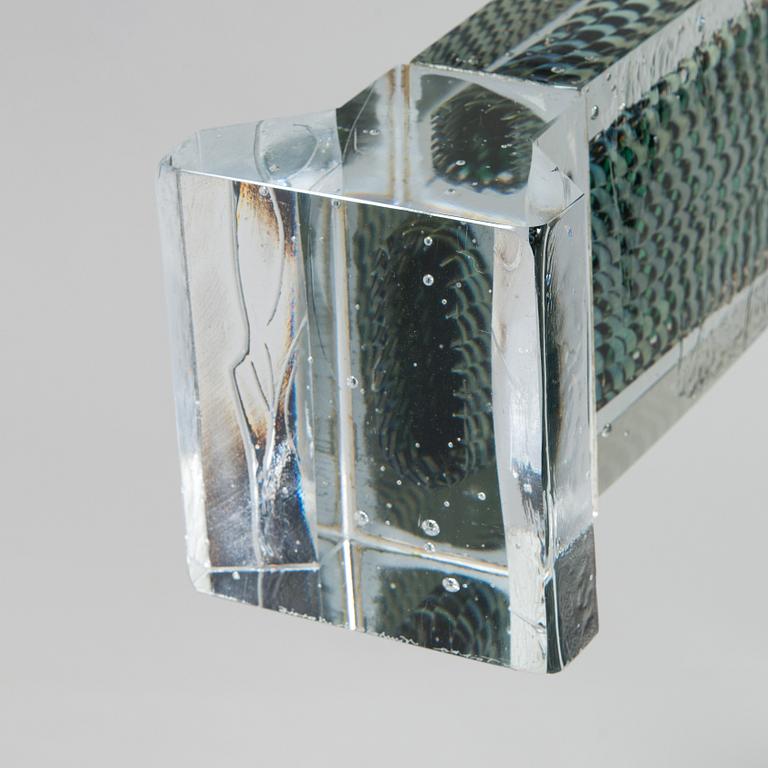 Oiva Toikka, veistos, signeerattu Oiva Toikka Nuutajärvi Notsjö 1989.