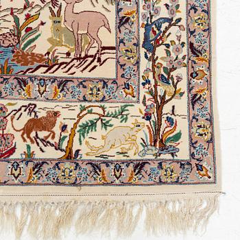 Matta, Isfahan, Old, ca 160 x 105 cm.