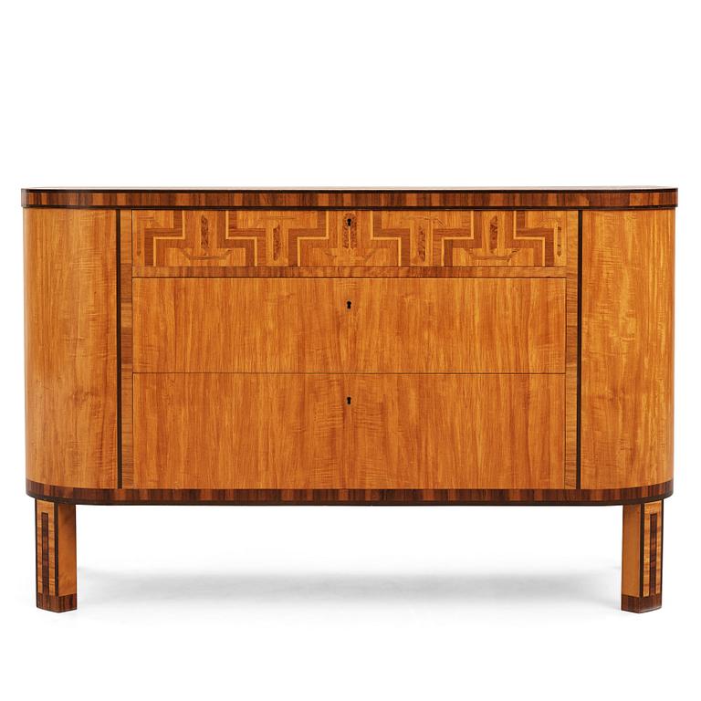 A Swedish Grace sideboard, probably executed by J.O Widegren, Nyköping 1934.