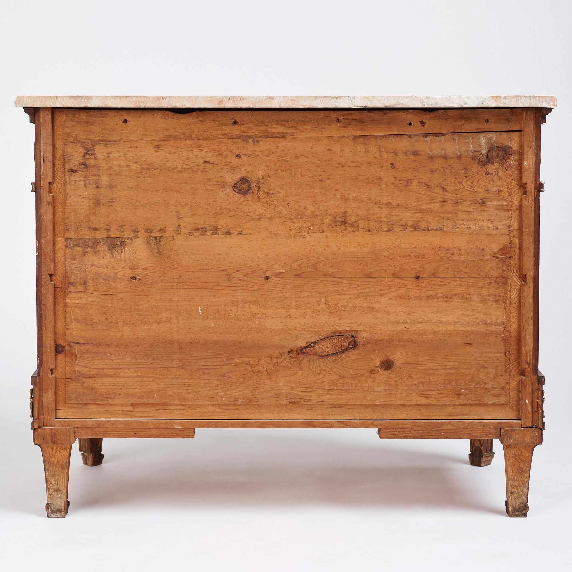 Byrå, tillskriven Fredrik August Eckstein (mästare i Stockholm 1794-1814), Sengustaviansk.