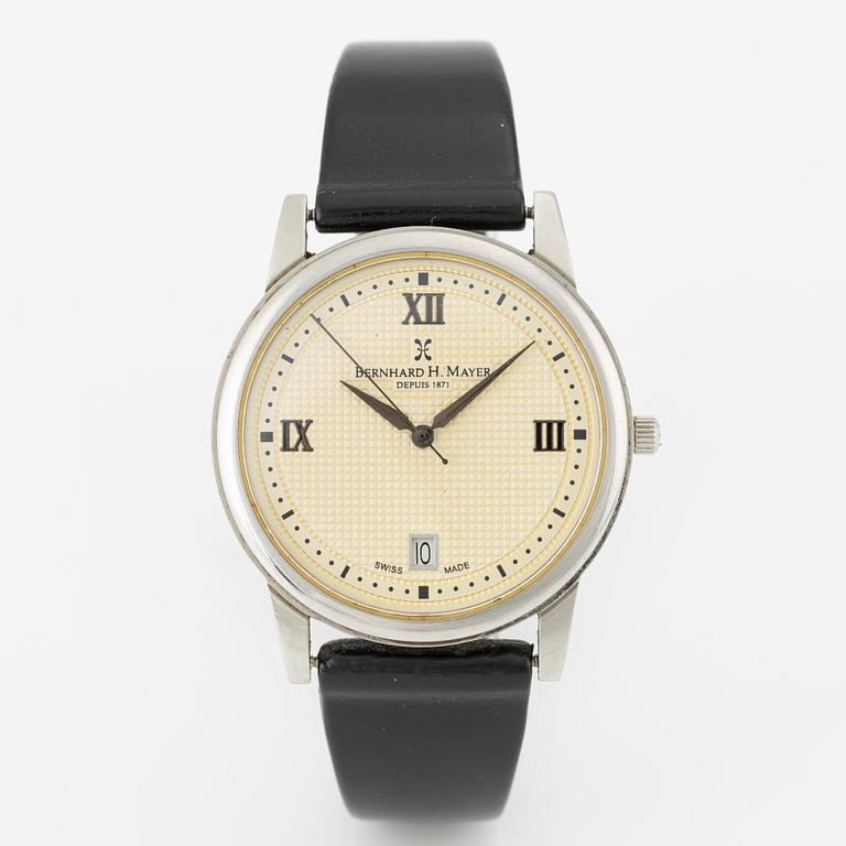 Bernhard H. Mayer, Ultra Slim - Series II, wristwatch, 37 mm.