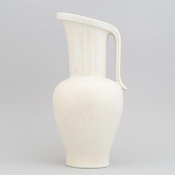 Gunnar Nylund, a stoneware ewer, Rörstrand, model "XP", Sweden ca 1948.