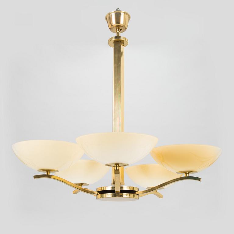 Paavo Tynell, a mid-20th-century chandelier for Taito.