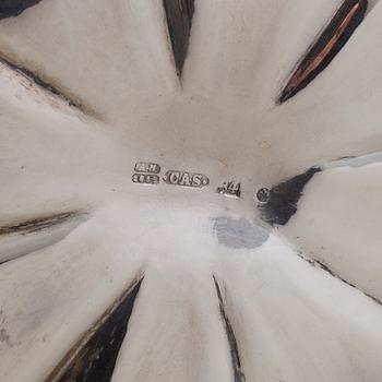 CARL ADOLF SEIPEL, S:t Petersburg 1855, brödkorg, silver.