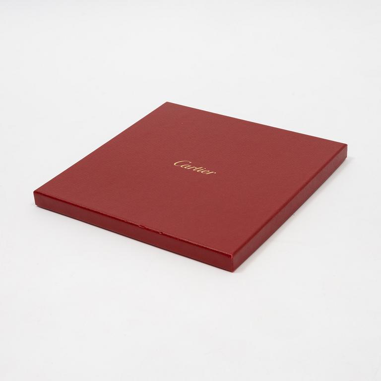 Cartier, a silk scarf.