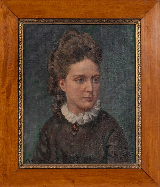 Gunnar Weinberg, portrait of a woman.