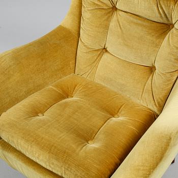 FÅTÖLJ, "Statesman chair", Parker Knoll, 1900-talets andra hälft.