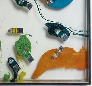 Fernandez Arman, "Tubes de Couleur Suedois".