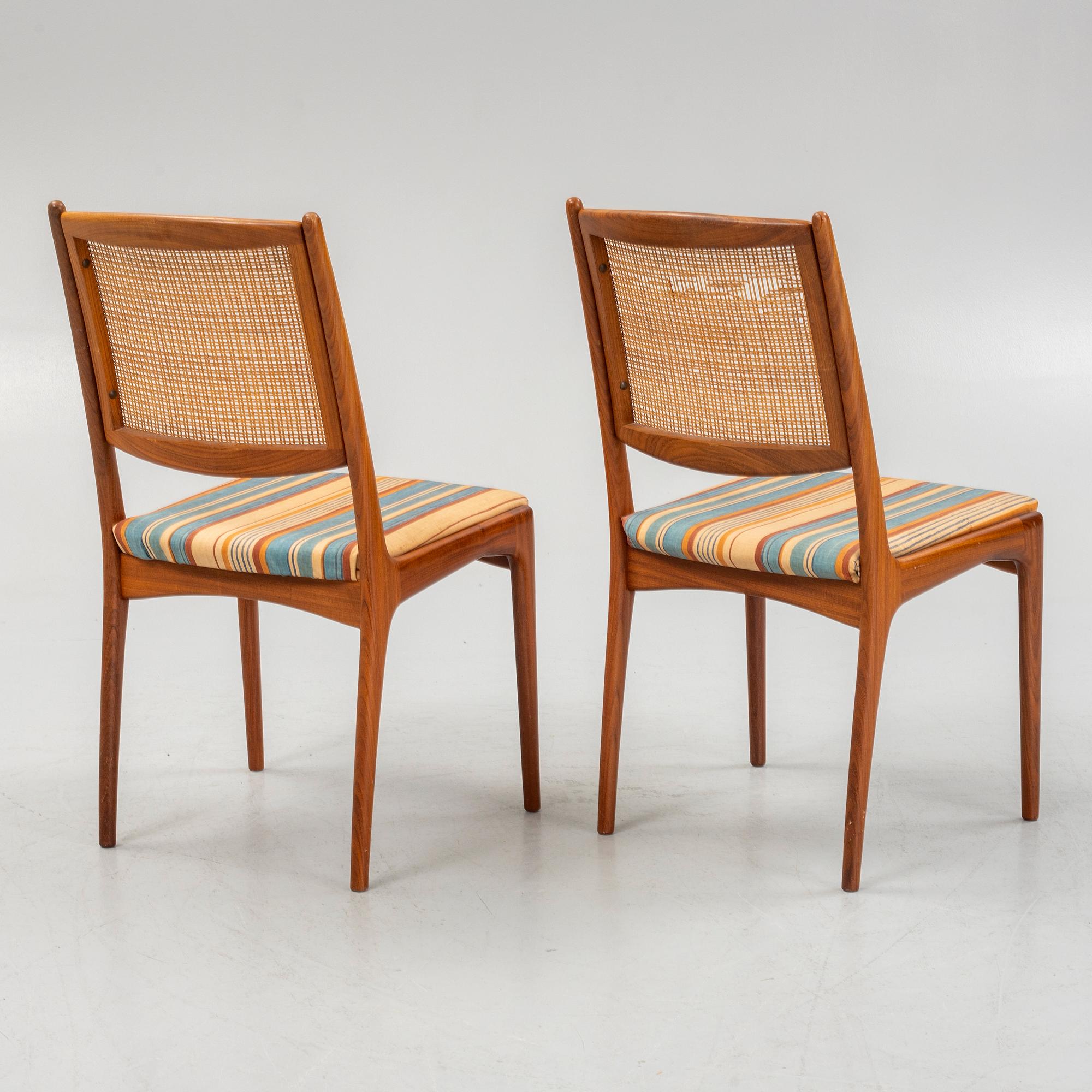 Svante Skogh, Seffle Möbelfabrik, et al. A five-piece dining suite, 1950's/60's.