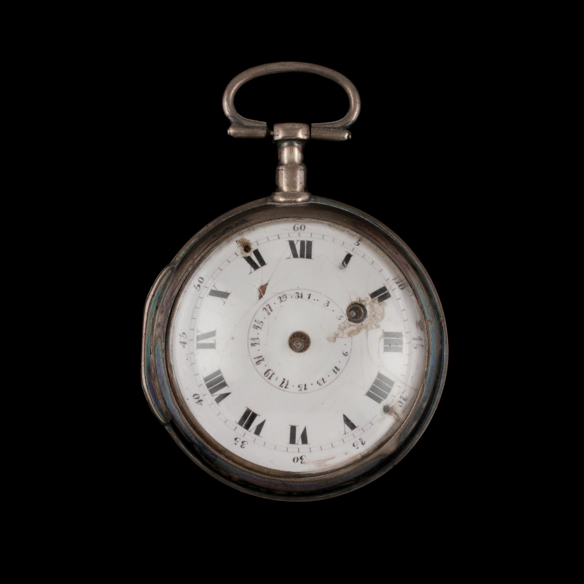 SPINDELUR, silver, 1800-tal.