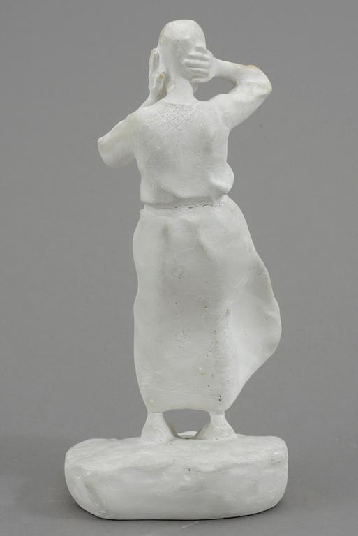 RUTH MILLES, efter, skulptur, gips, signerad.