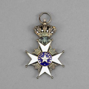 NORDSTJÄRNEORDEN, metall, 1900-tal.