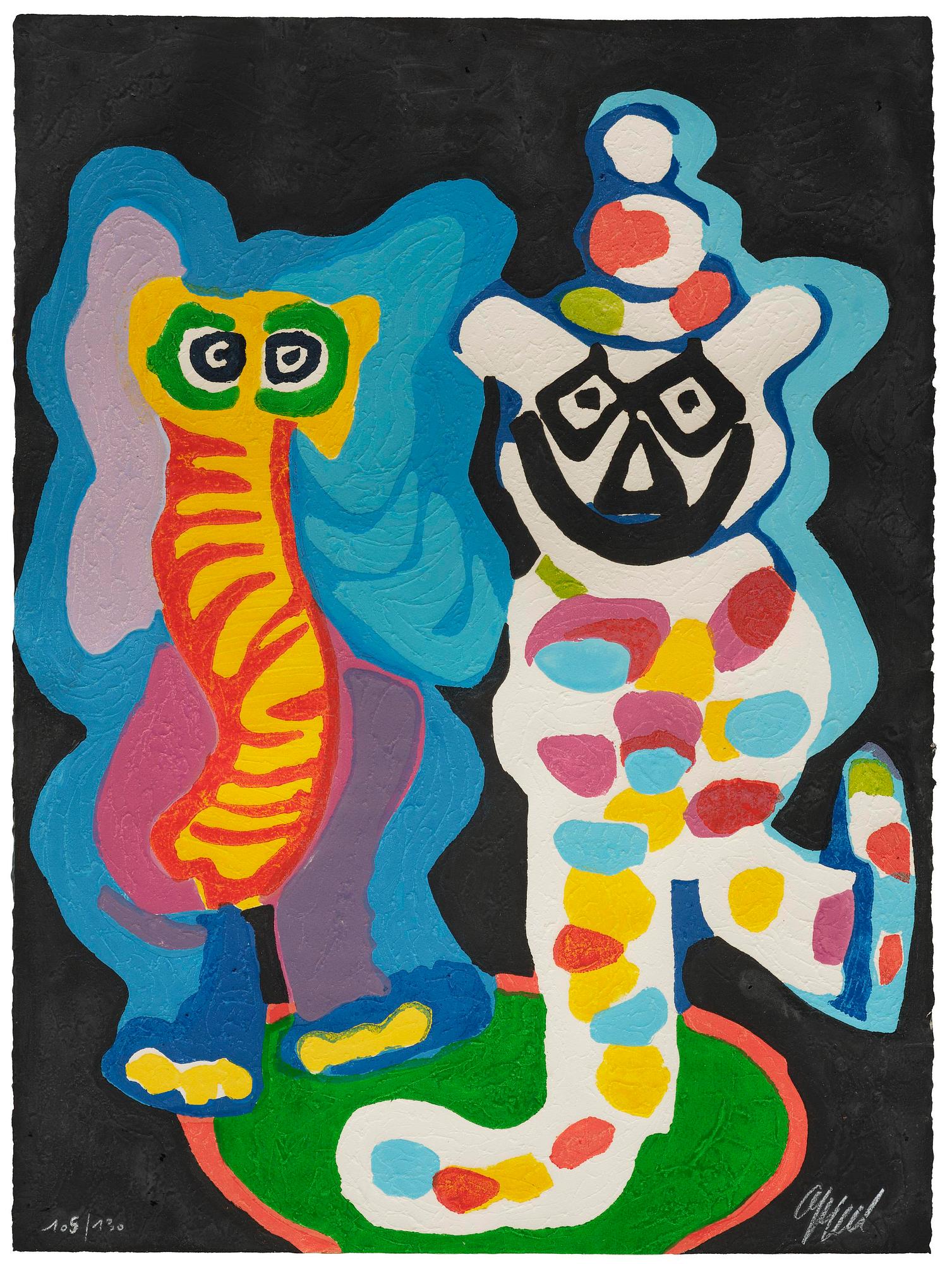 Karel Appel, From Circus.