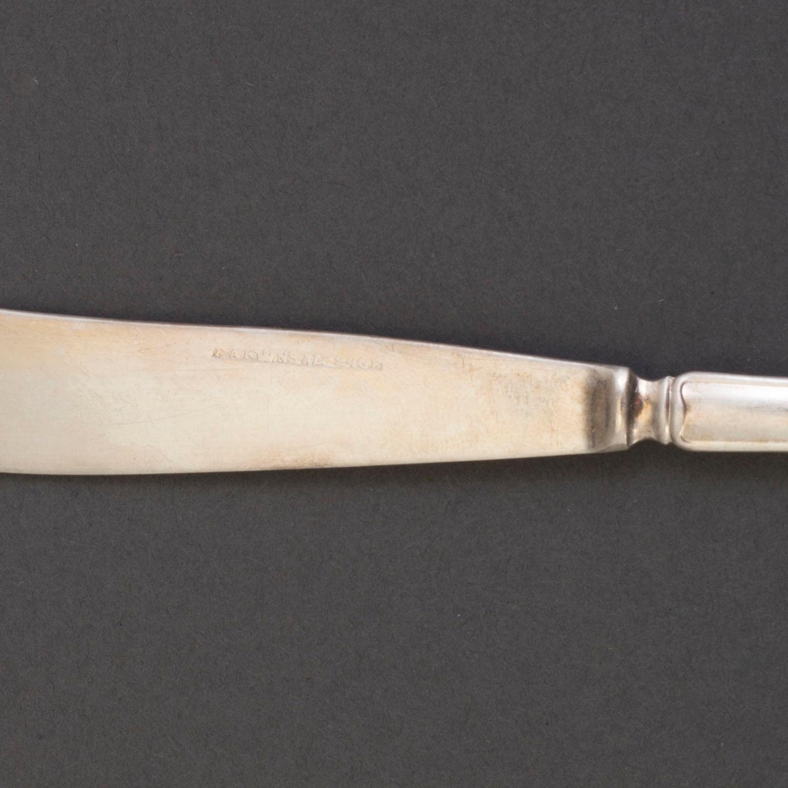 BESTICK, 94 delar, silver, Svensk spets, bland annat GAB, 1910-tal.