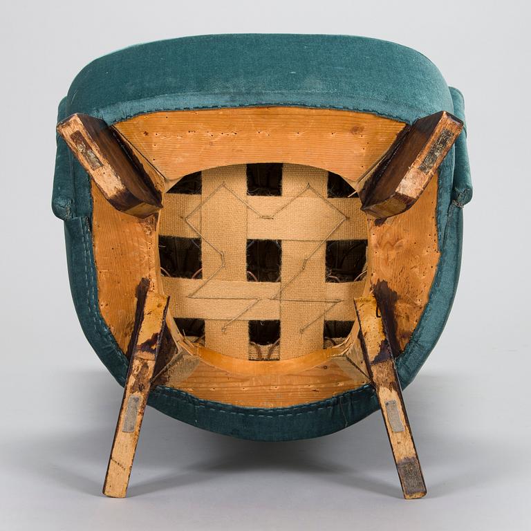 Carl Gustaf Hiort af Ornäs, A mid 1940s armchair for Hiort Tuote Puunveisto, Finland.