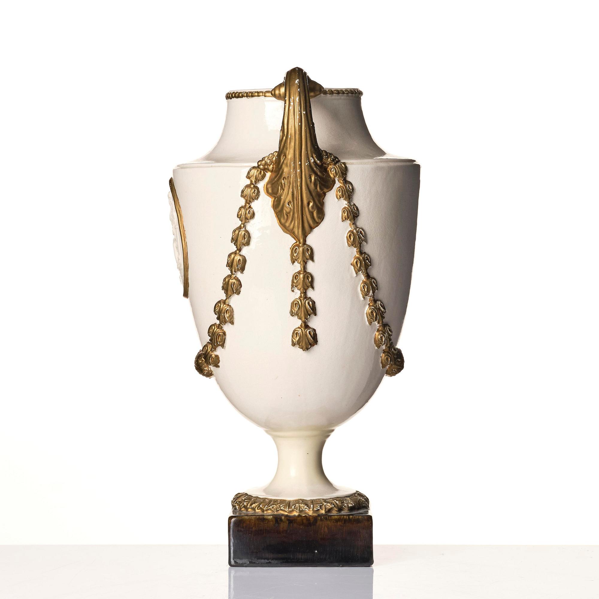 Urna, flintgods, Marieberg, Steens period (1769-1788).