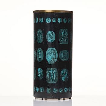 Piero Fornasetti, a "Cammei" umbrella stand, Milano, Italy, ca 1960s.