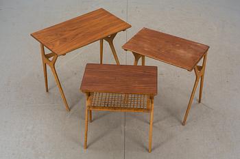 SATSBORD, 3 delar, Danmark. 1900-talets andra hälft.