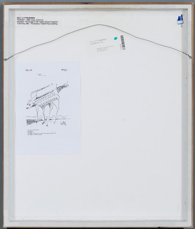 Olli Lyytikäinen, "WITHOUT TITLE".