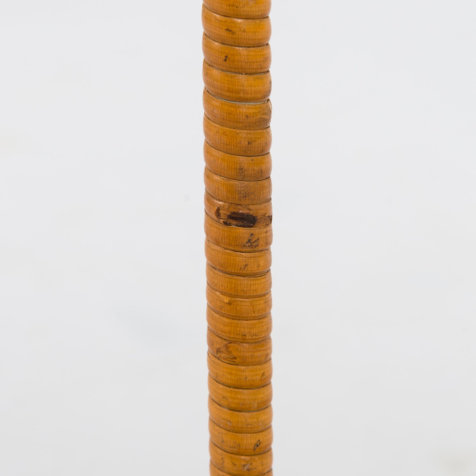 PAAVO TYNELL, A mid-20th century floor lamp for Taito, Finland.