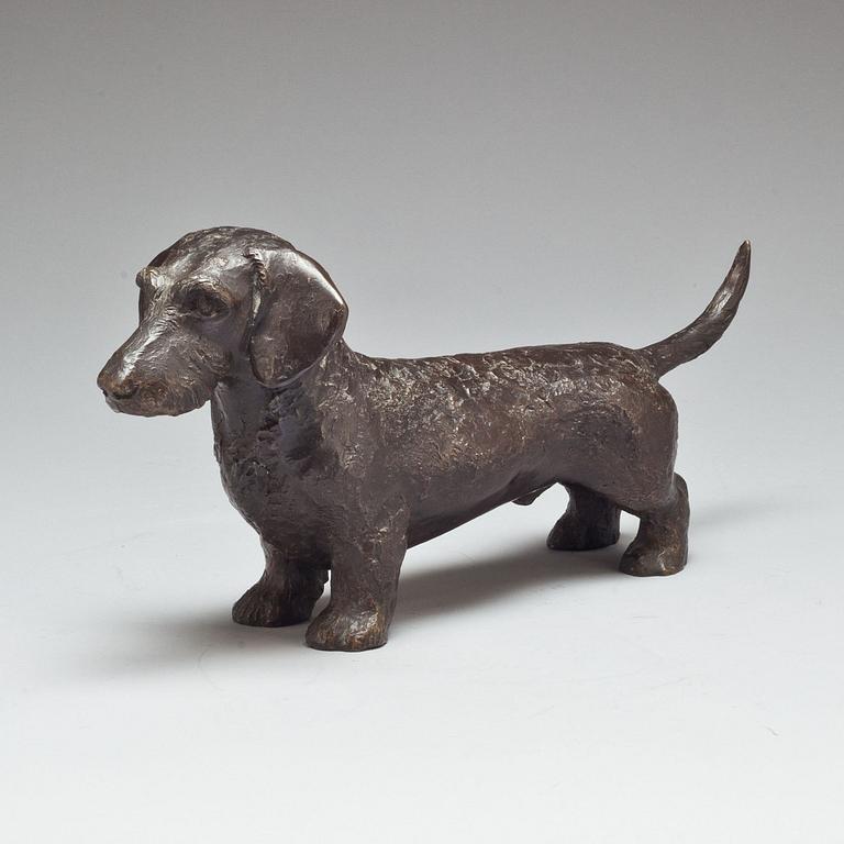 GERDA VAN DEN BOSCH, skulptur, brons, signerad.