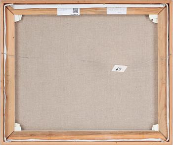 LASSE LINDQVIST. Akryl på duk. Signerad Lasse Lindqvist.