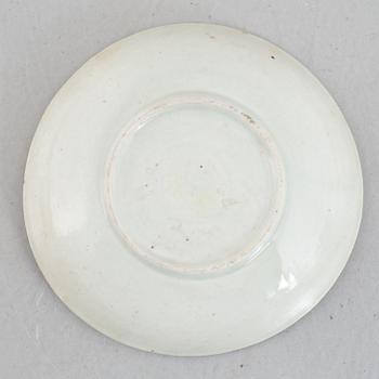 A group of 11 Chinese export porcelain pieces, Qing dynasty, 18th century.